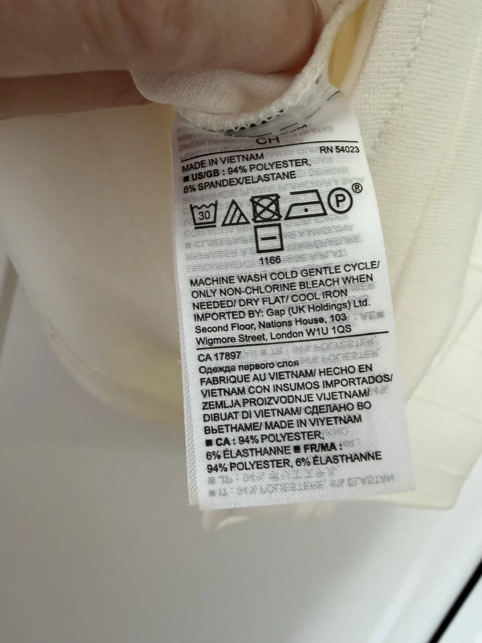 Image for Cream top