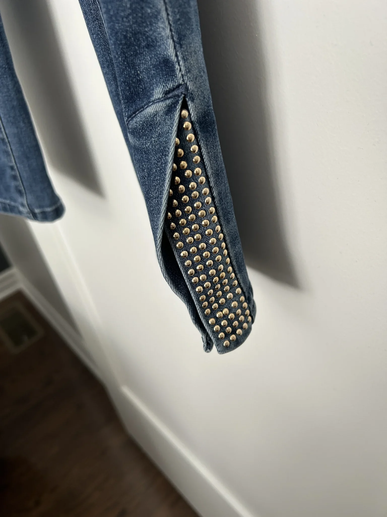 Image for Laura Petite jeans with studs