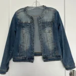 Featured thumbnail for Manteau en denim Laura Petite
