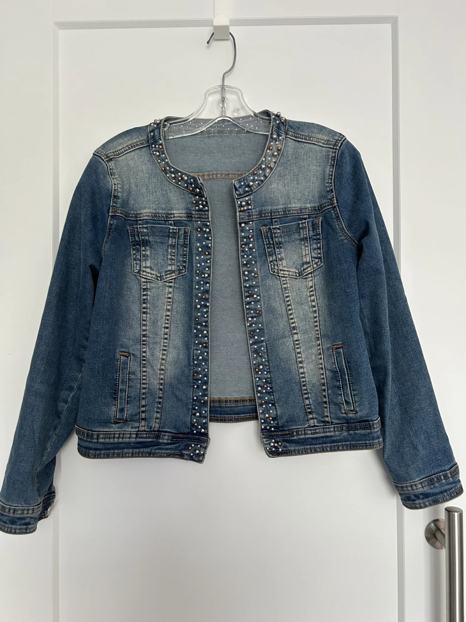 Featured image for Manteau en denim Laura Petite