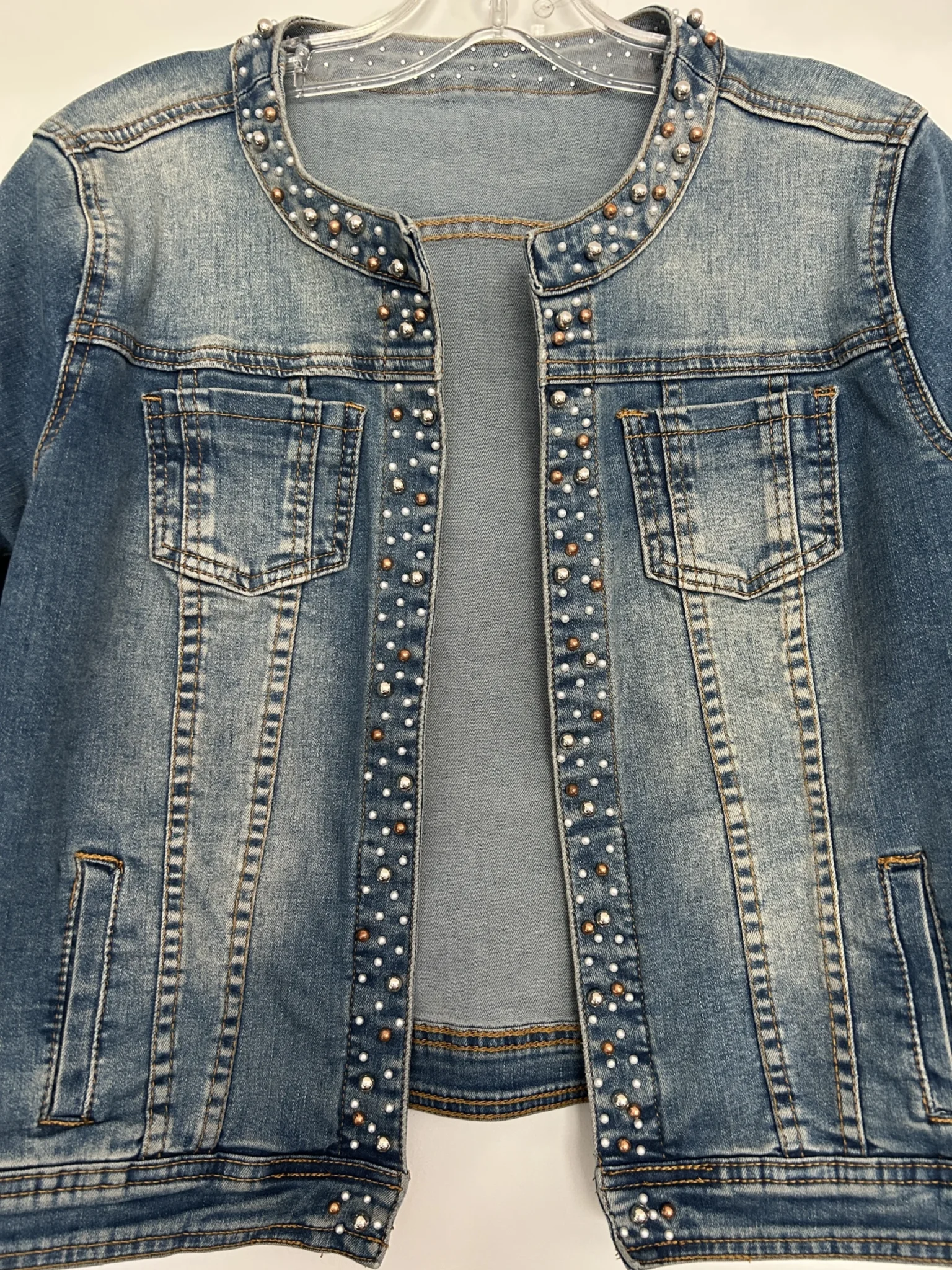 Image for Manteau en denim Laura Petite
