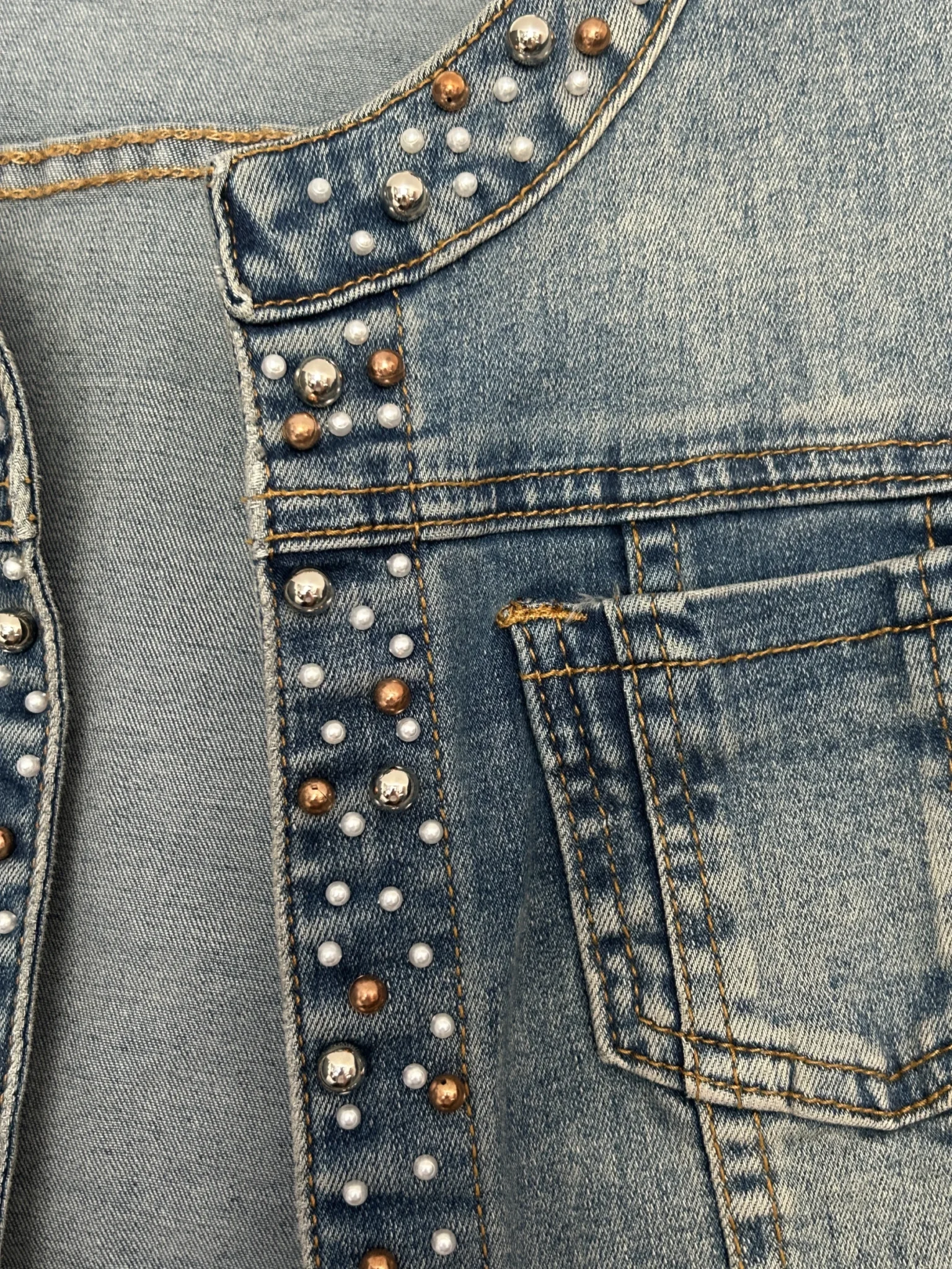Image for Manteau en denim Laura Petite
