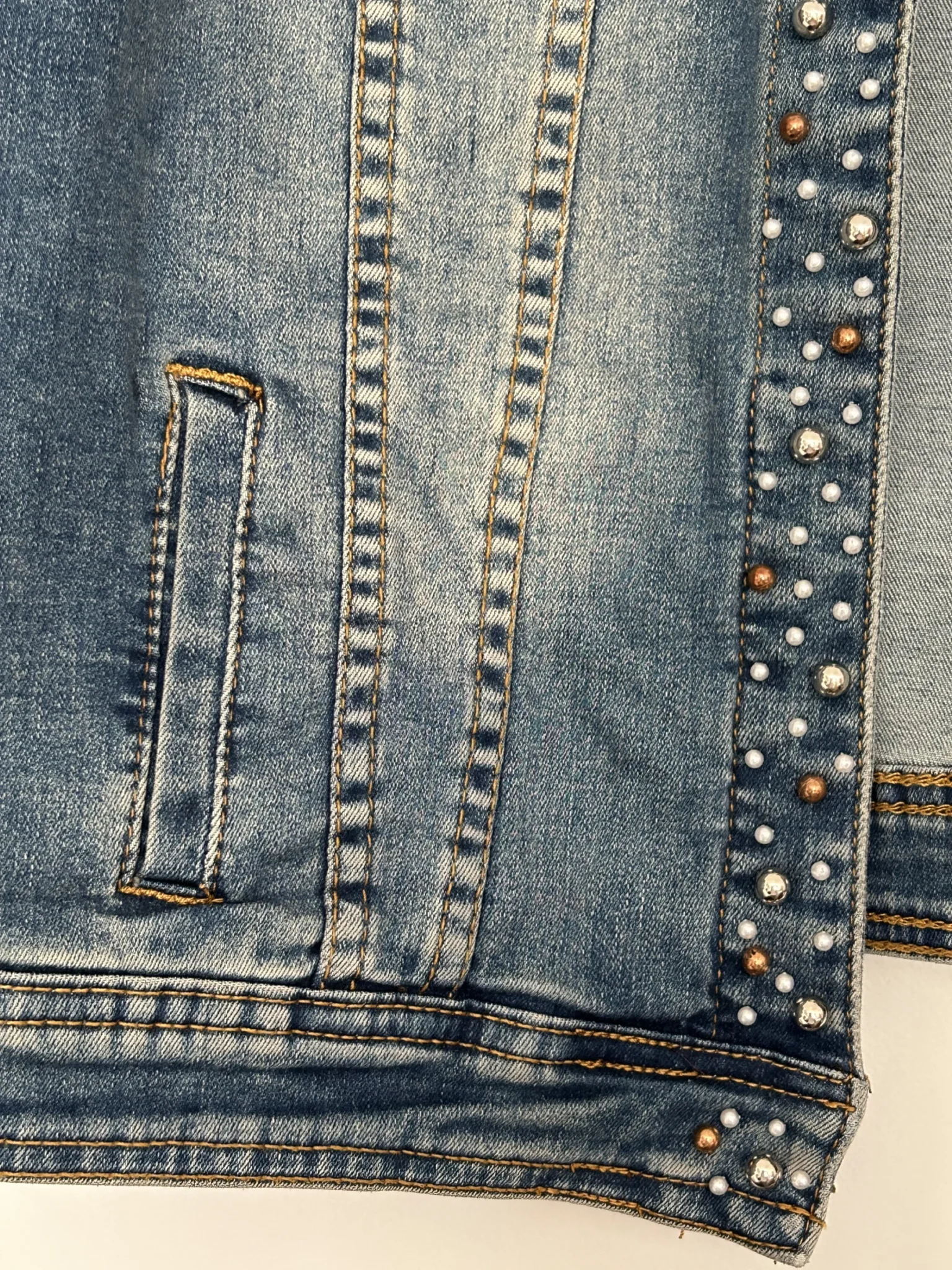 Image for Manteau en denim Laura Petite