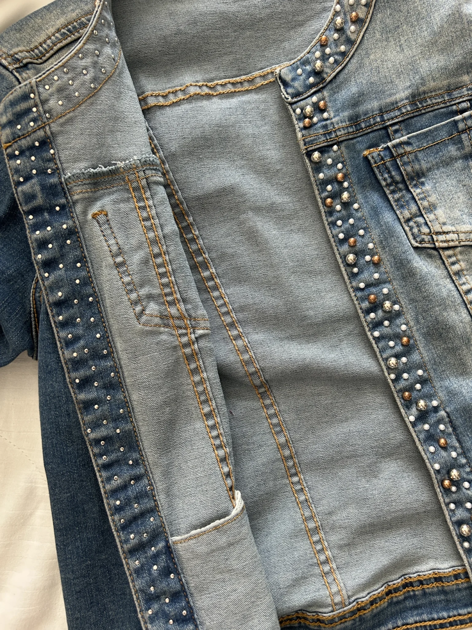 Image for Manteau en denim Laura Petite