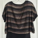 Thumbnail for Crochet striped top Laura Petites