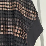Thumbnail for Crochet striped top Laura Petites