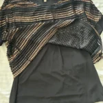 Thumbnail for Crochet striped top Laura Petites