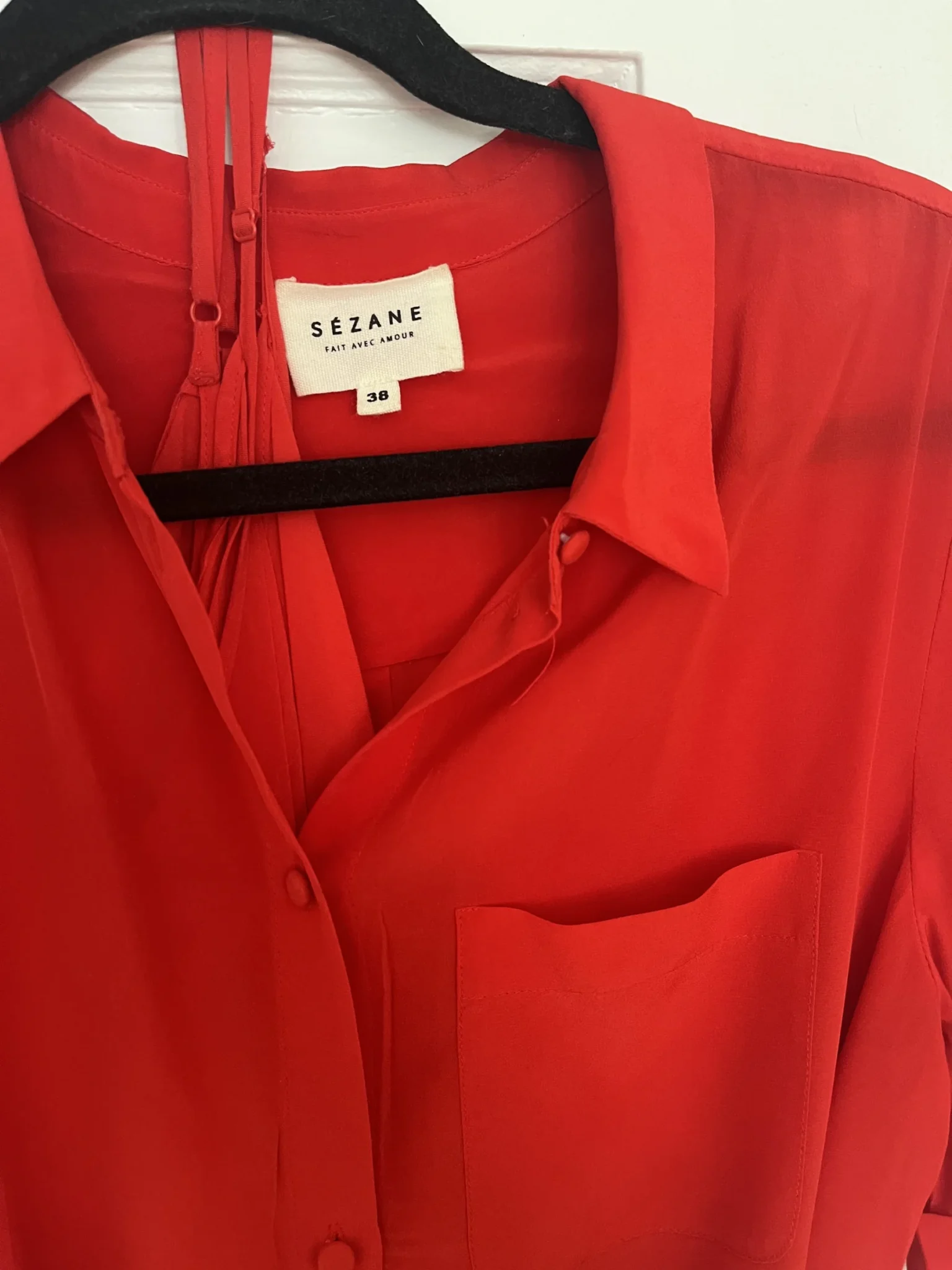Image for Robe en soie Sézane
