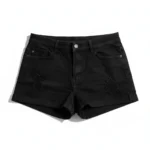 Thumbnail for Short en jean noir