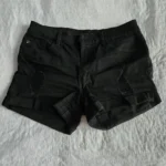 Thumbnail for Short en jean noir