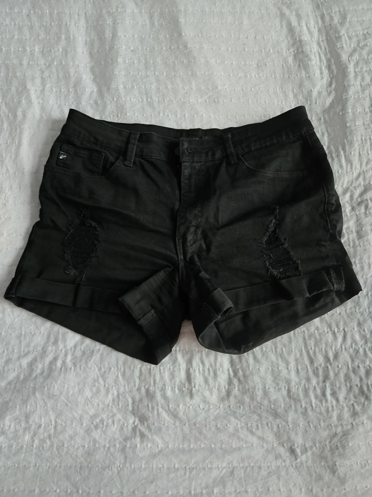Image for Short en jean noir
