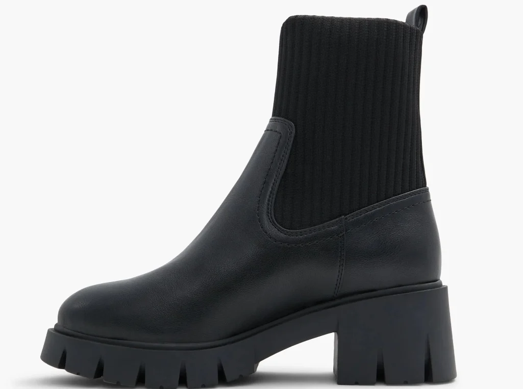 Image for Bottes de chelsea à mi-mollet, semelle Lug