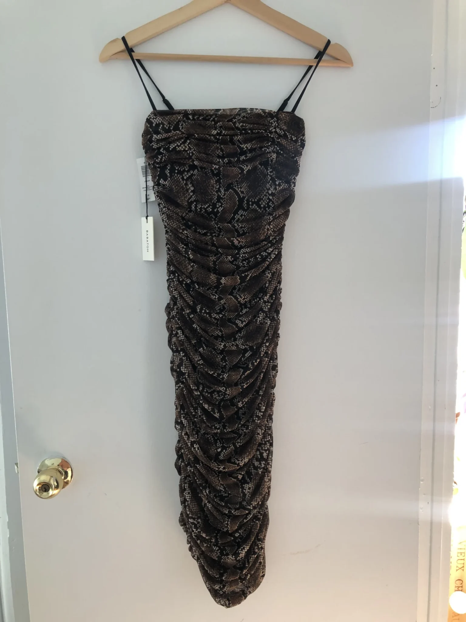 Featured image for Robe moulante Aritzia Babaton XXS