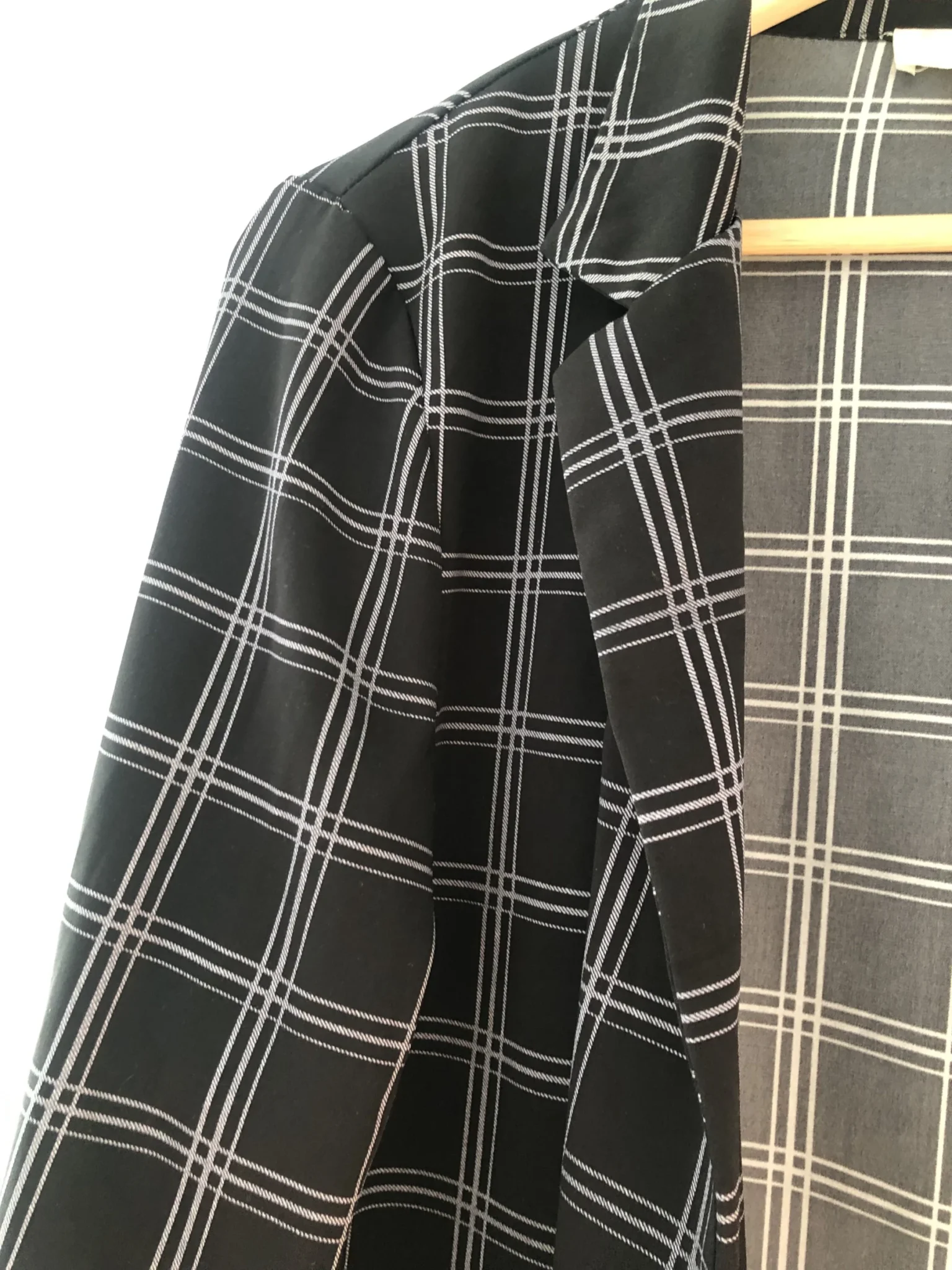 Image for Veste à carreaux très fine / blouse ouverte en taille S - Sirenes