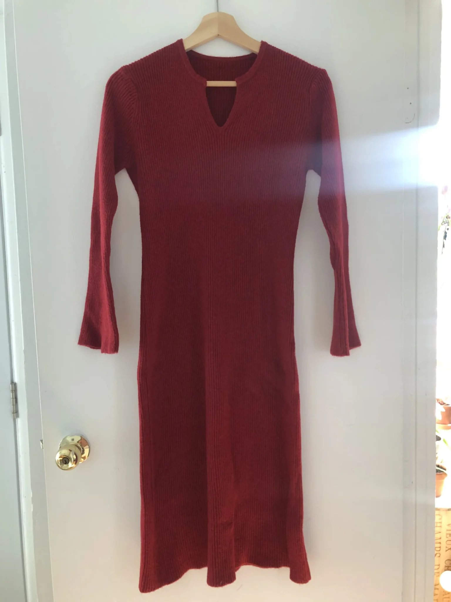 Image for Robe longue en Laine et Polyester - Rihoas - Taille S
