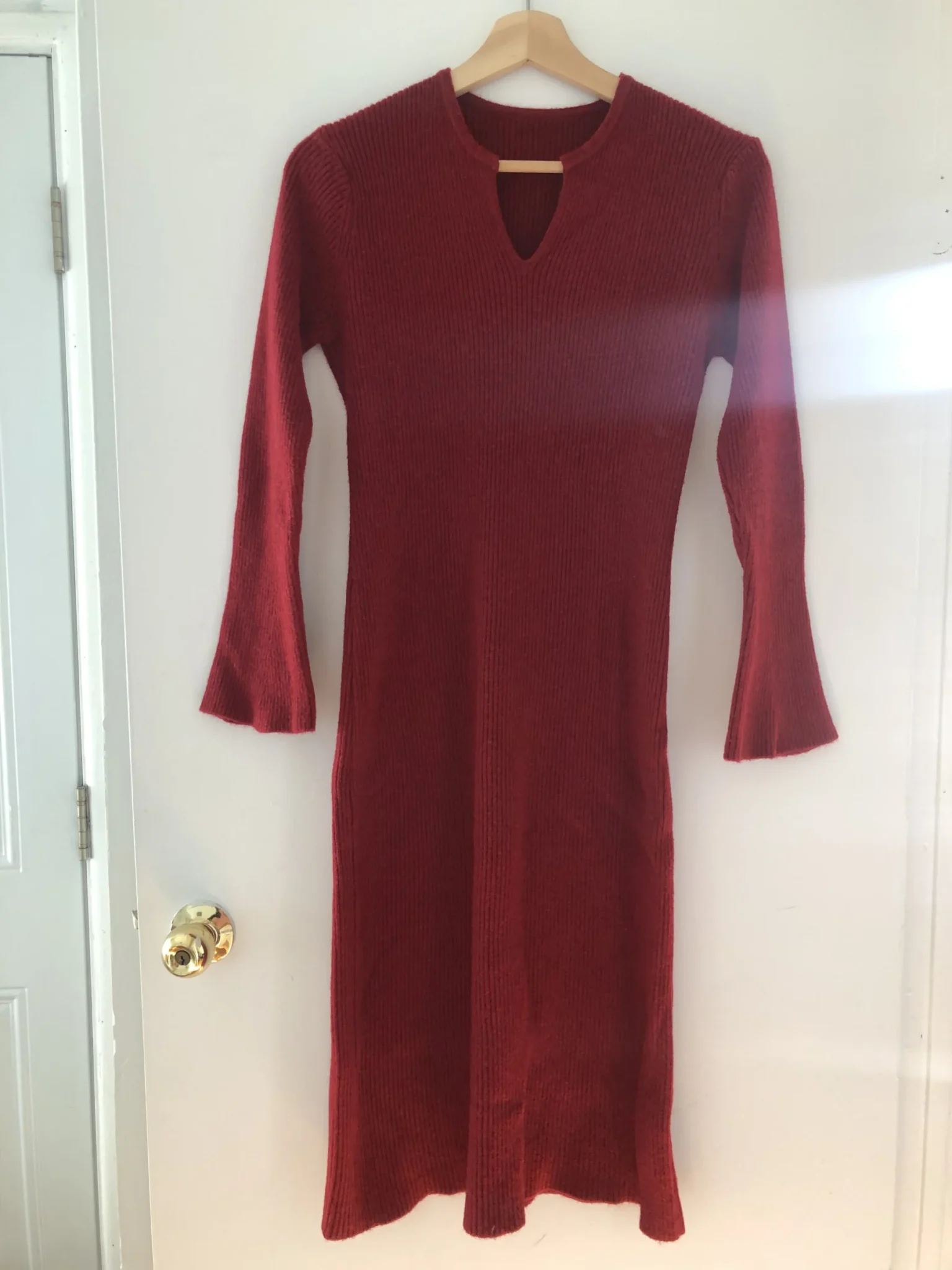 Image for Robe longue en Laine et Polyester - Rihoas - Taille S