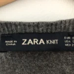 Thumbnail for Gilet Zara gris très doux - Taille S