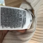 Thumbnail for Robe en maille blanc crème - Taille XXS - H&M