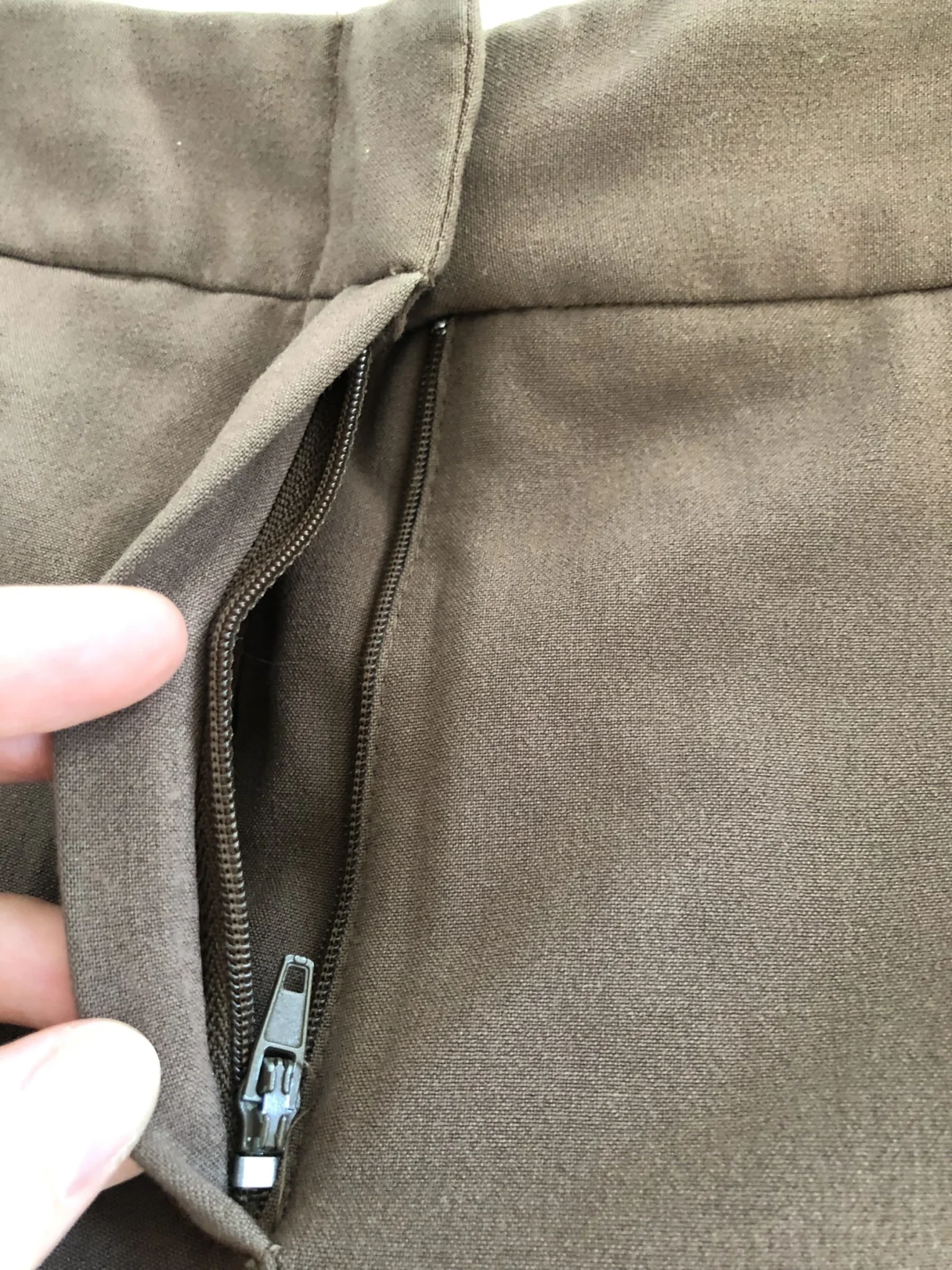 Image for Pantalon Marron de Couturière - Taille S