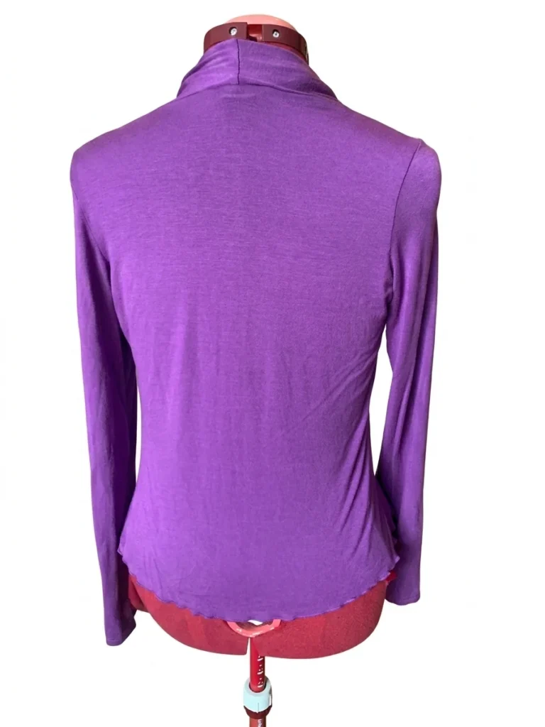 Image for V&X - Cardigan Drapé violet - Taille M/L