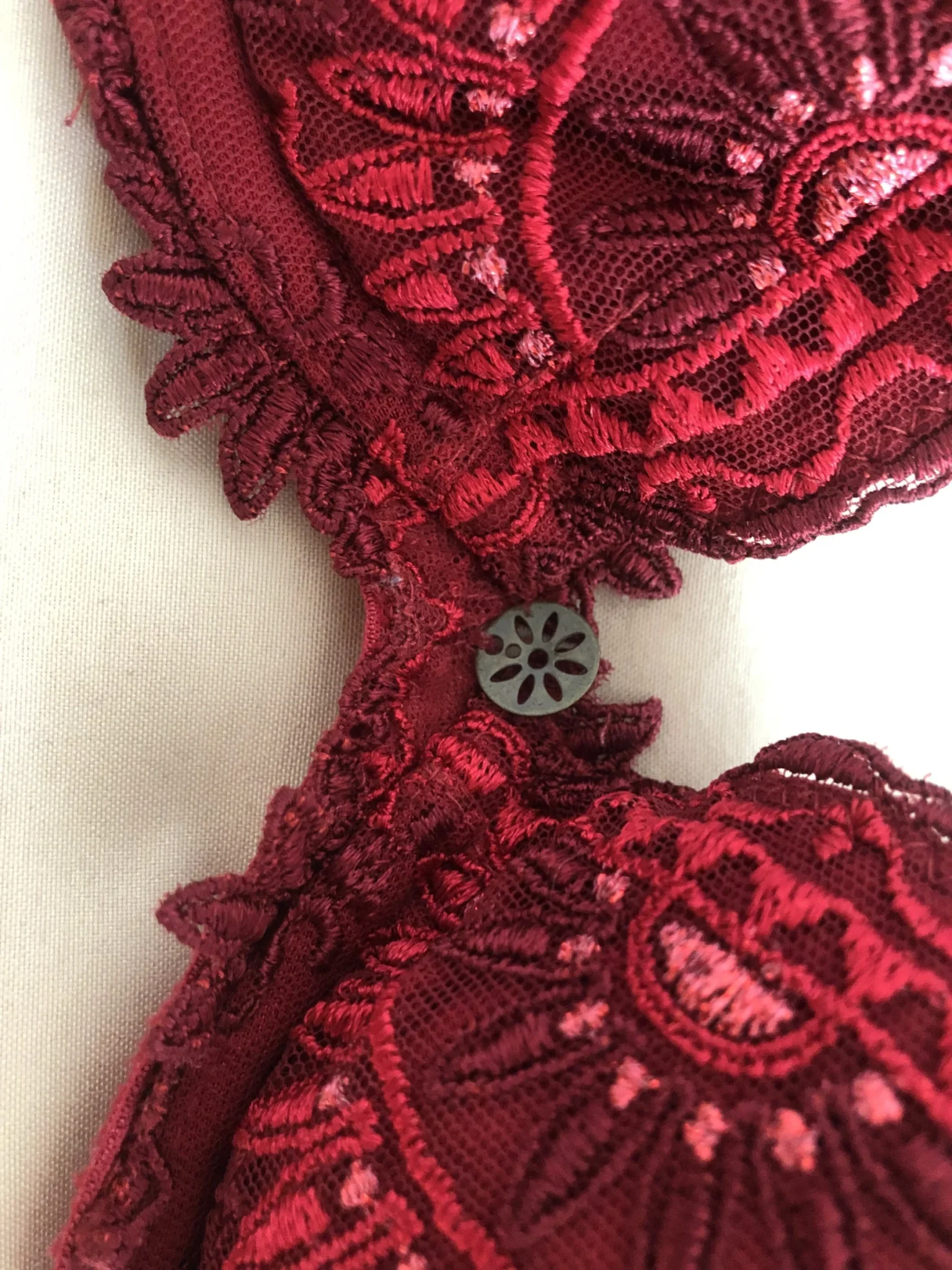 Image for Soutien Gorge Chantelle 85A rouge foncé