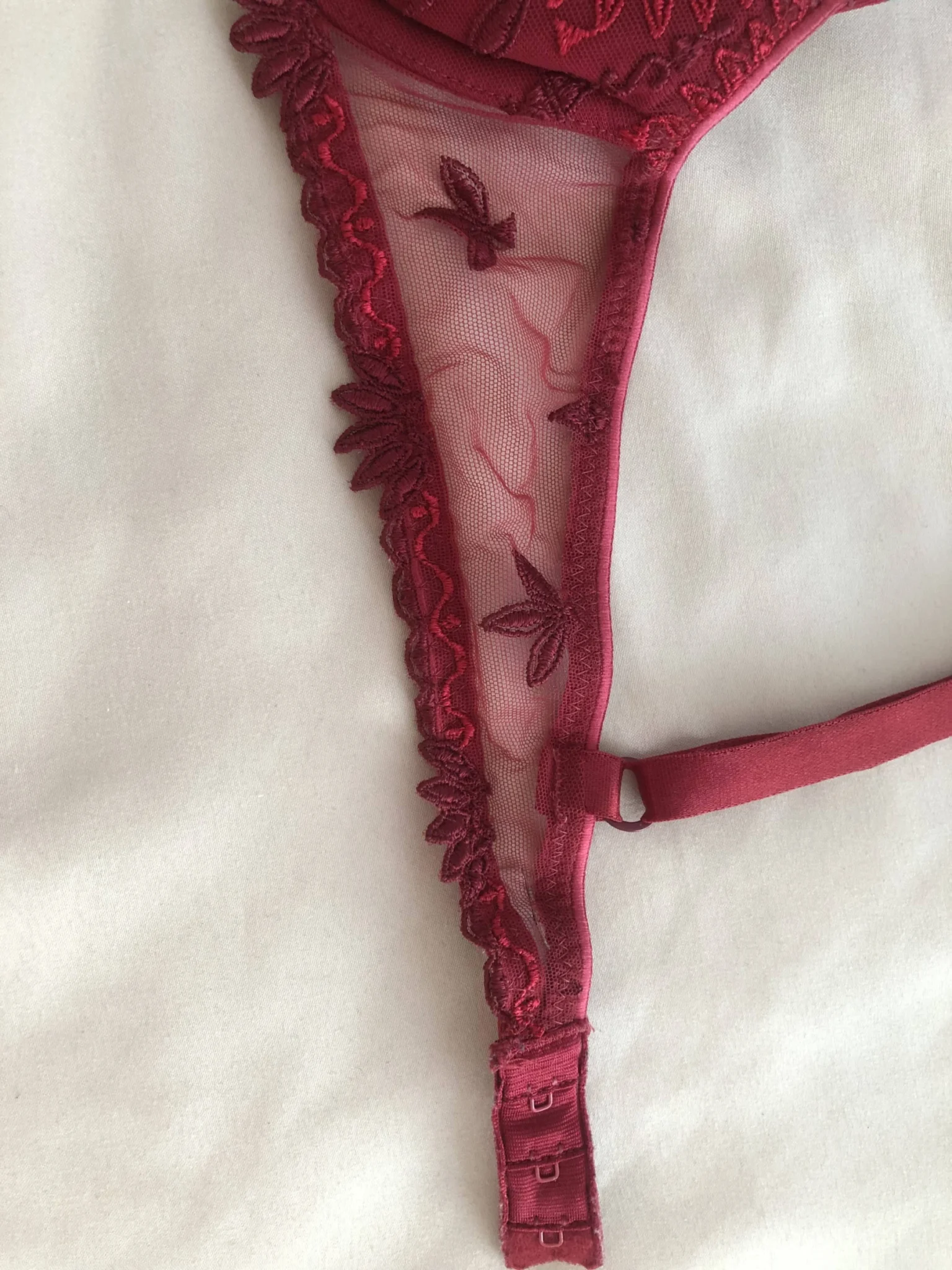 Image for Soutien Gorge Chantelle 85A rouge foncé