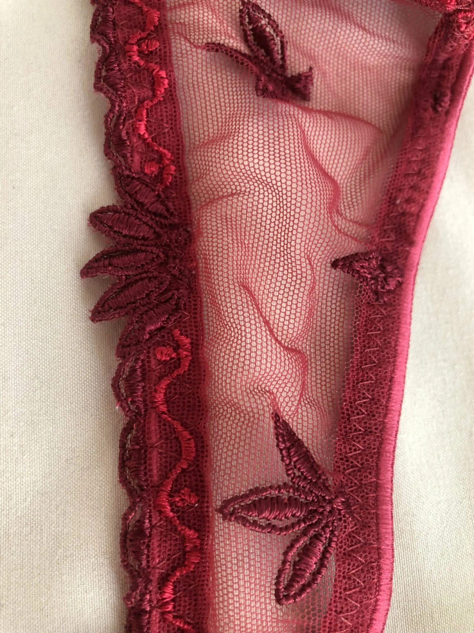 Image for Soutien Gorge Chantelle 85A rouge foncé