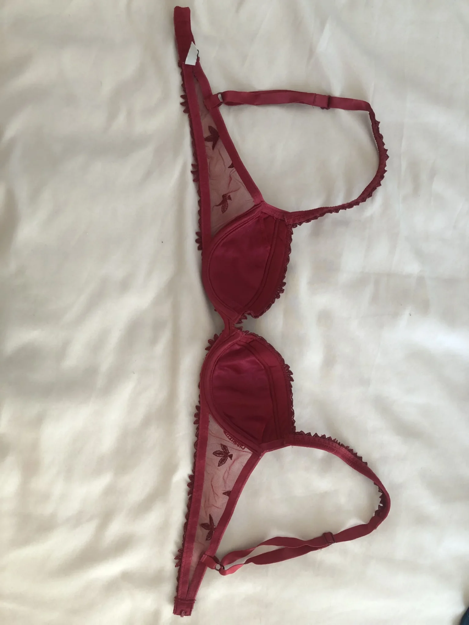 Image for Soutien Gorge Chantelle 85A rouge foncé