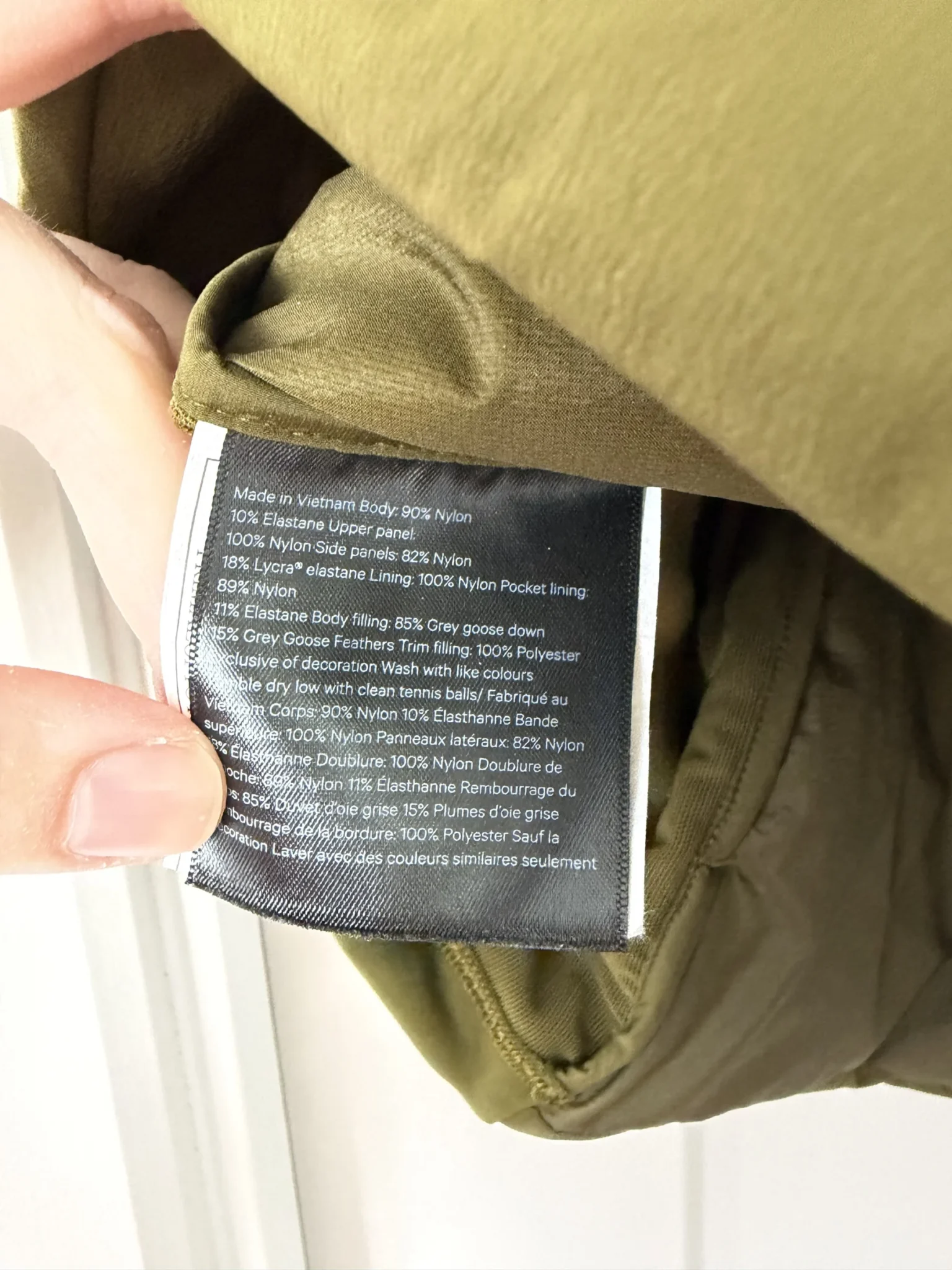 Image for Lululemon Down for it all sleeveless jacket