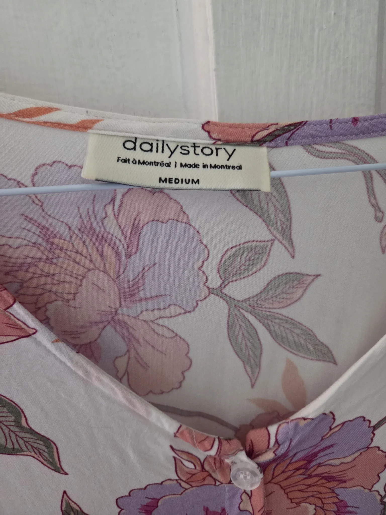 Image for Blouse fleurie courte Dailystory
