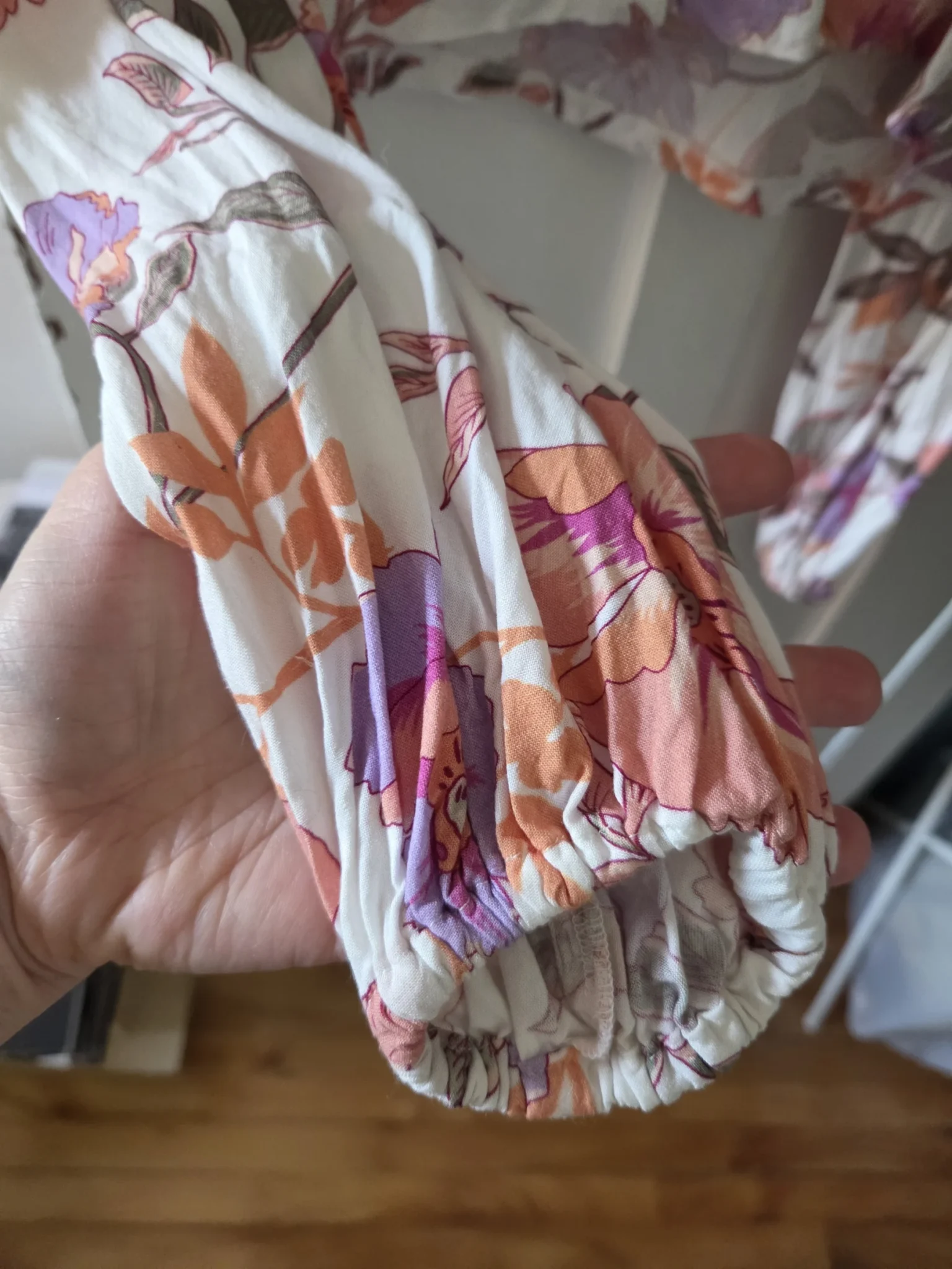 Image for Blouse fleurie courte Dailystory