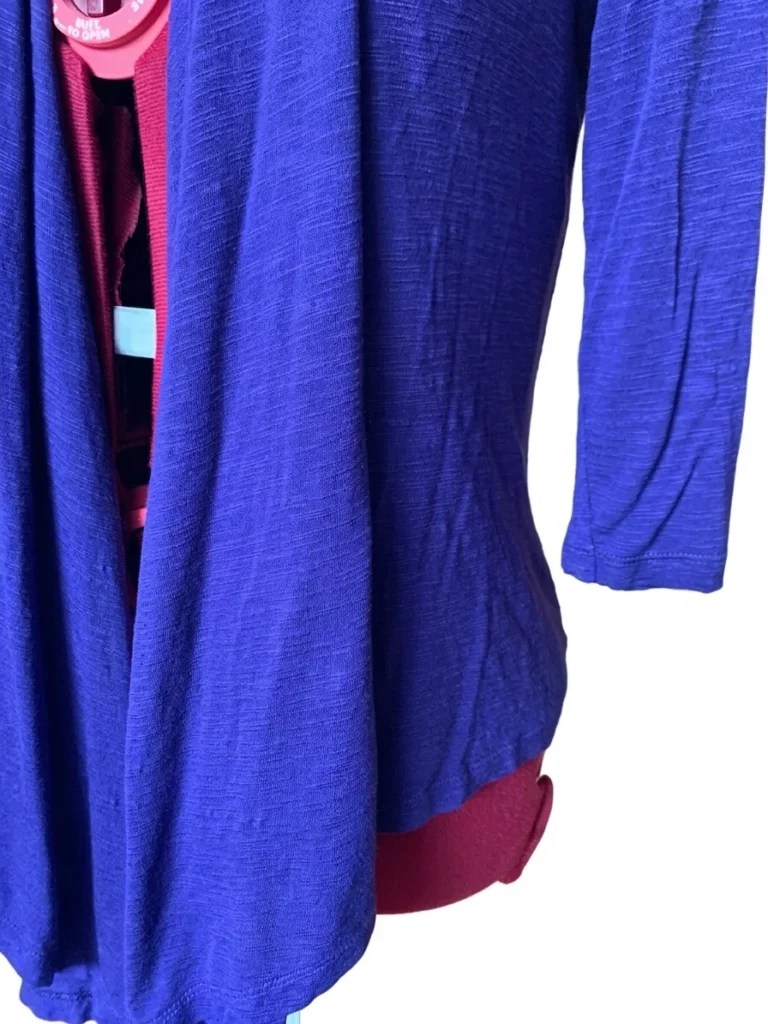 Image for Dynamite - Mauve - 3/4 Sleeve Drapey Open Cardigan - Size P