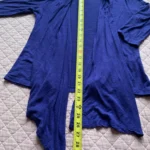 Thumbnail for Dynamite - Mauve - 3/4 Sleeve Drapey Open Cardigan - Size P