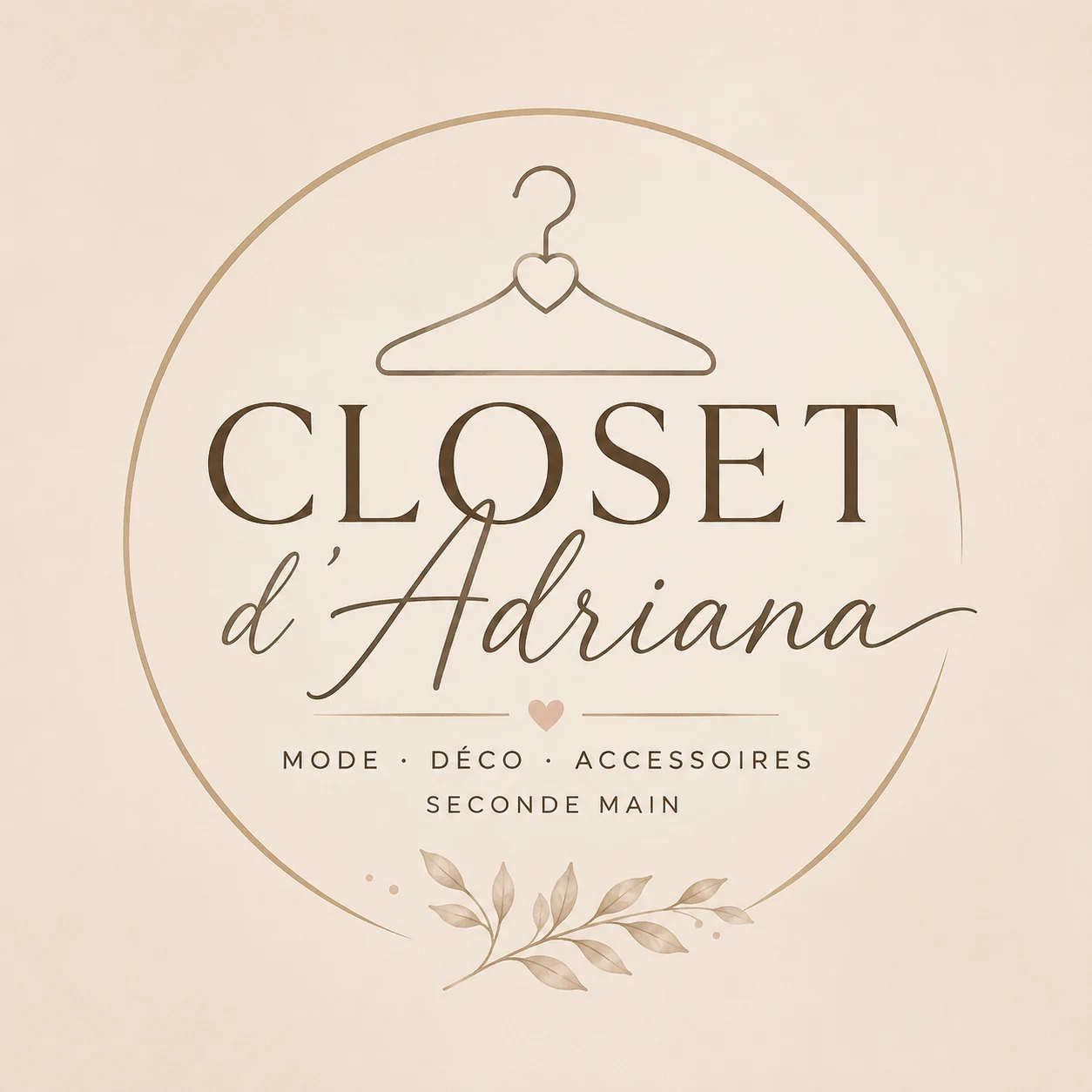 The store banner image for the store named Adriana Closet.