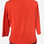 Thumbnail for JESSICA - Cardigan à Boutons Rouge-orangé  | Taille Petite G / L (16P)