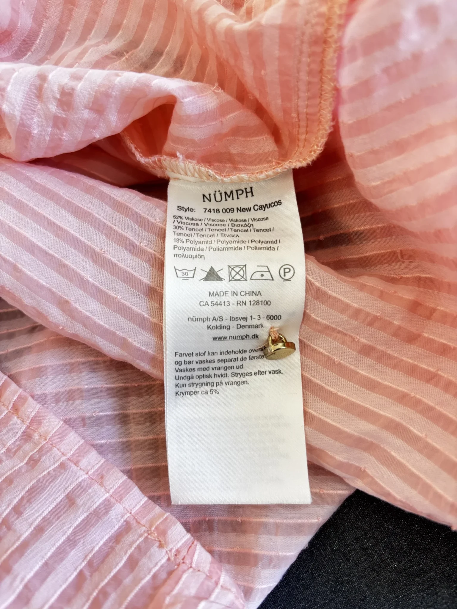Image for ♥️Blouse pink NÜMPH