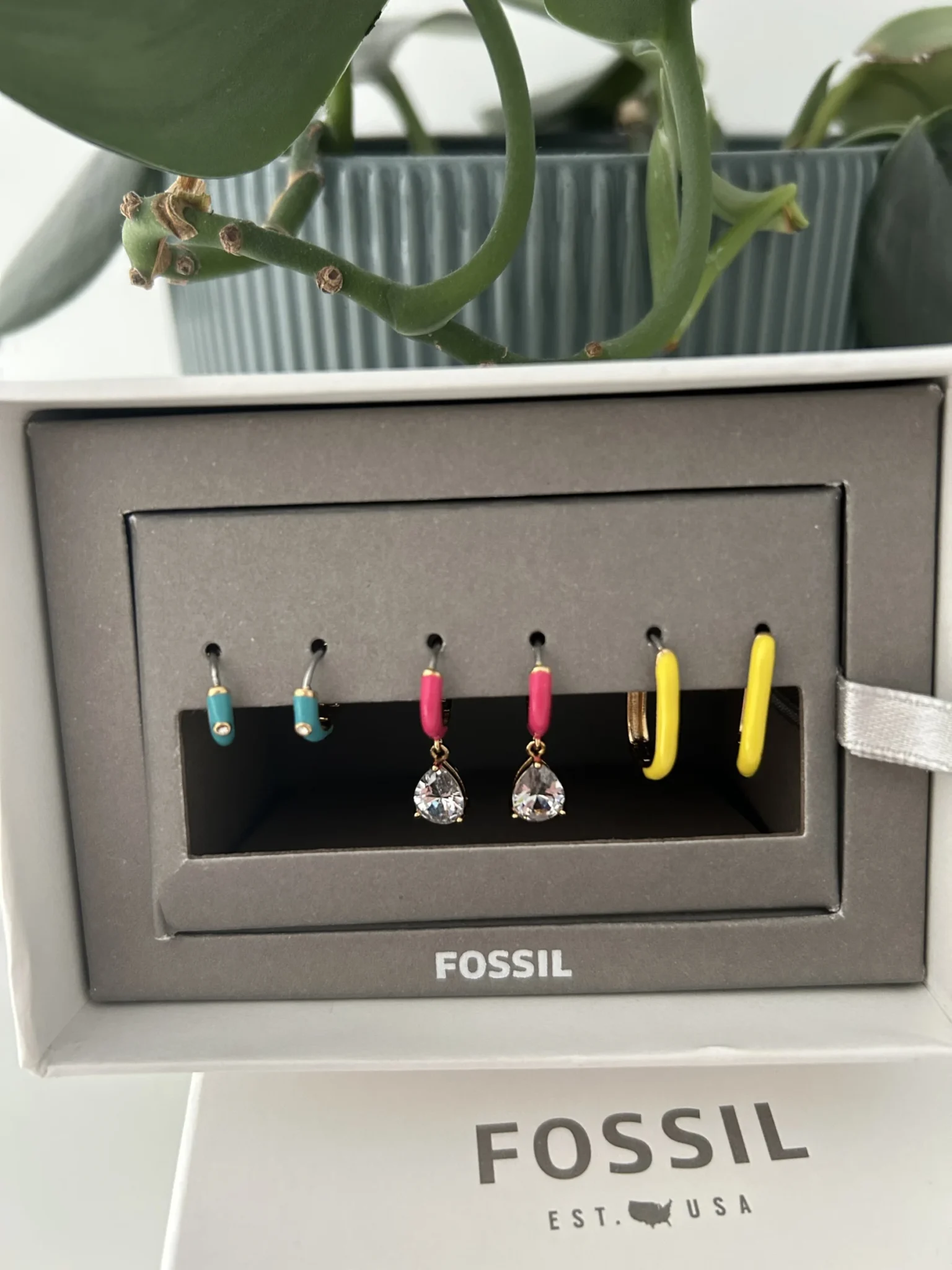 Image for Trio de boucles d’oreilles Fossil