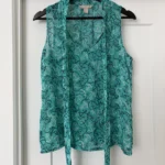Featured thumbnail for Sheer blouse-camisole