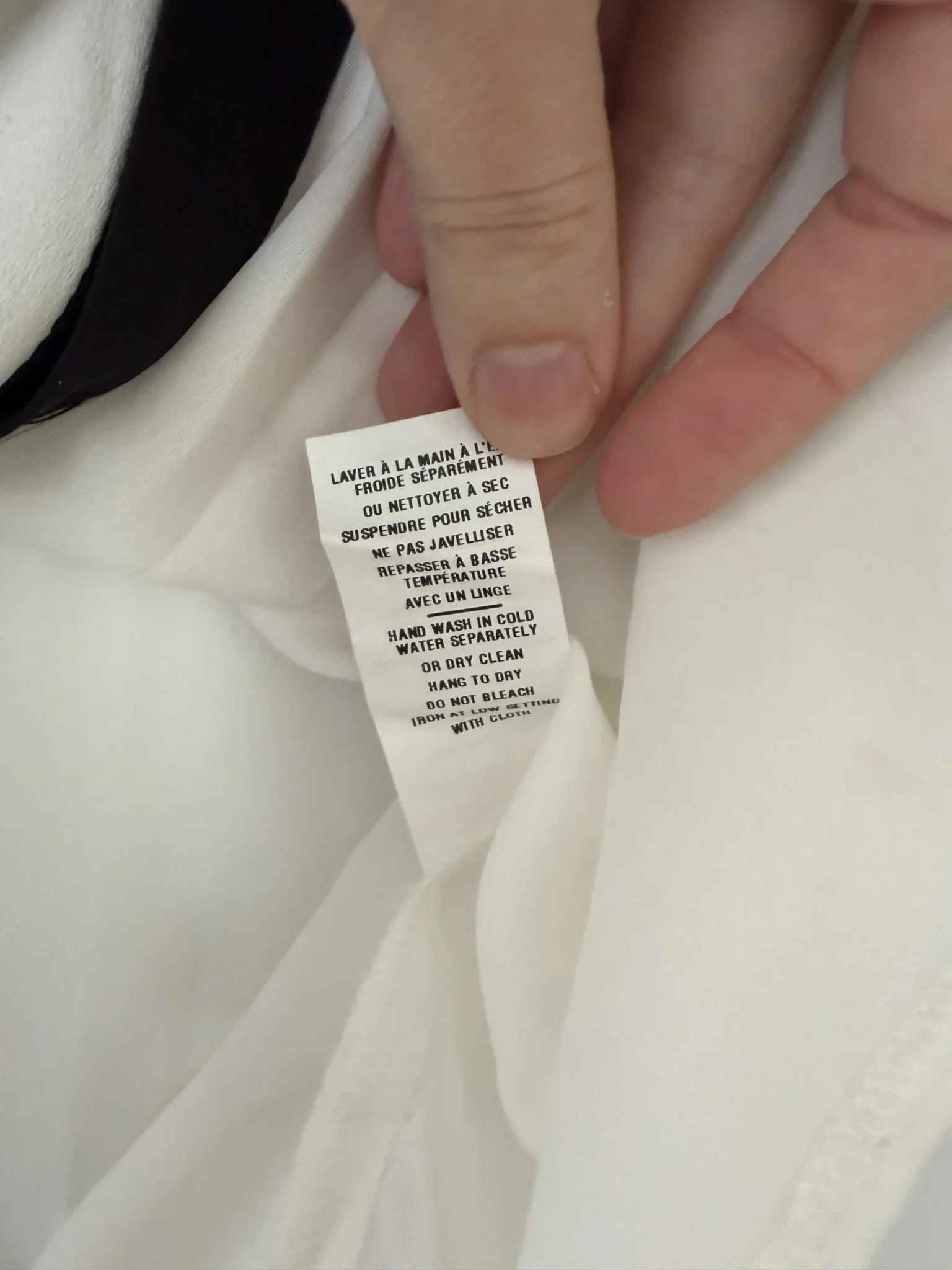 Image for White blouse with lace detail
