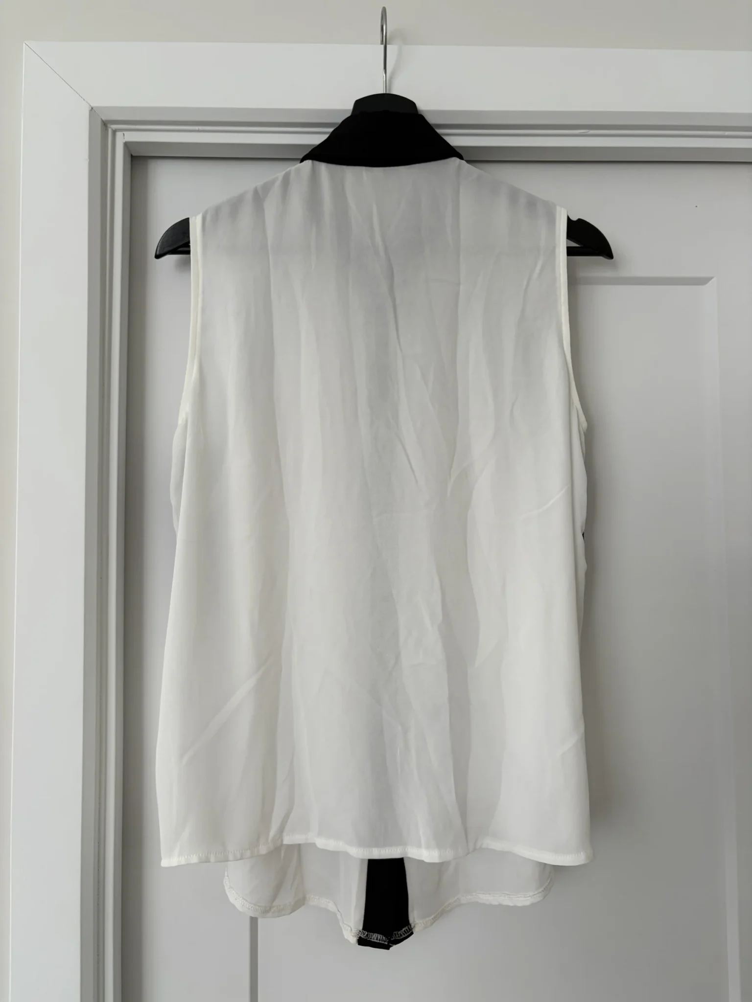 Image for White blouse with lace detail
