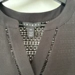 Thumbnail for Black camisole with crochet details TRIBAL