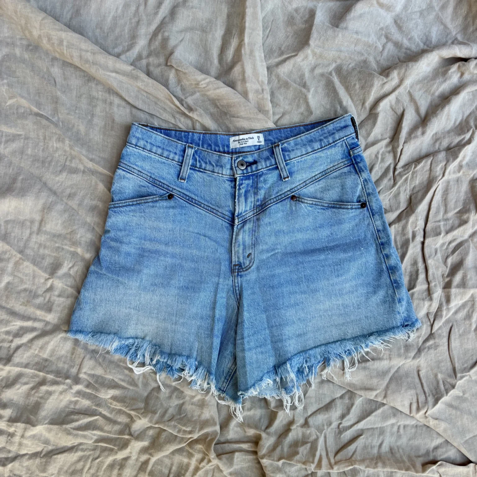 Featured image for Curve Love High Rise Dad Shorts (Size 8/29)