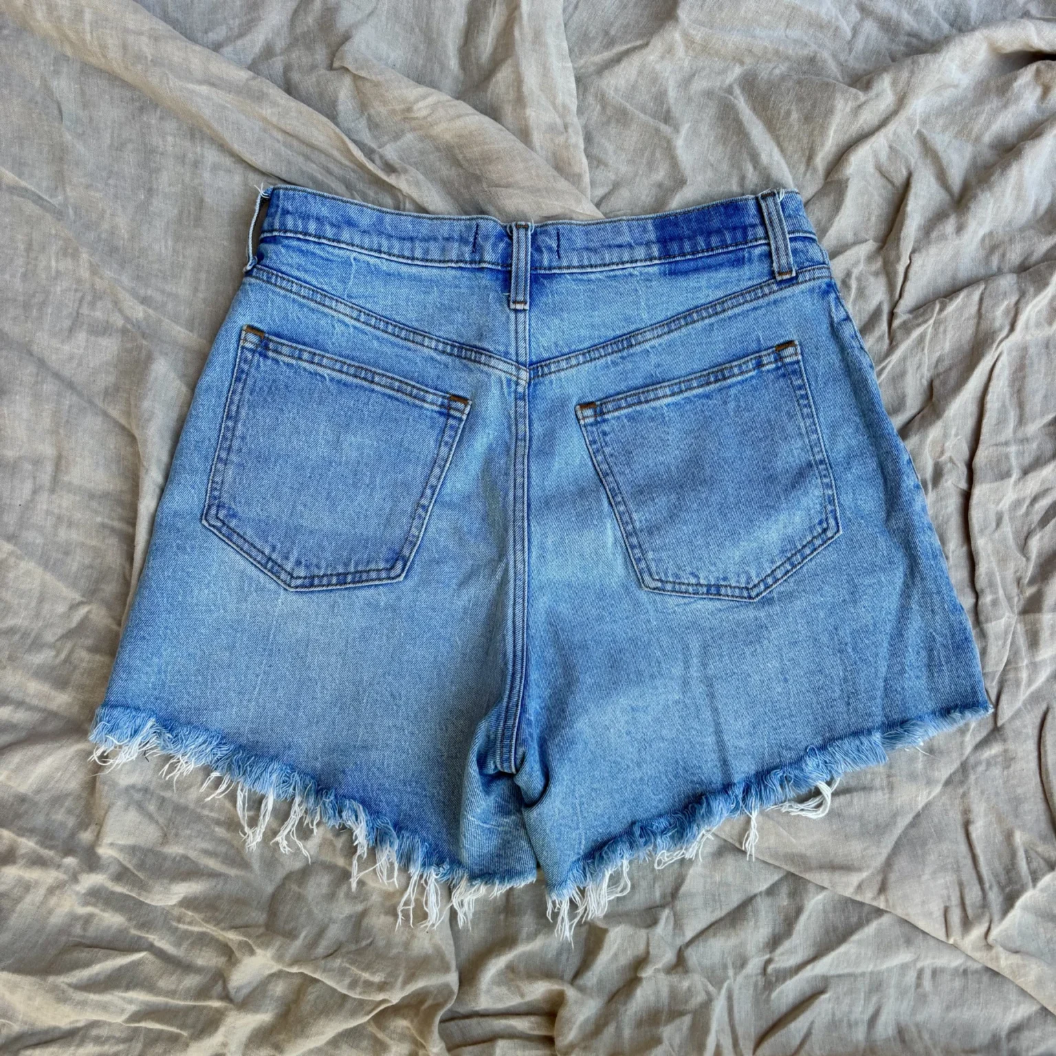Image for Curve Love High Rise Dad Shorts (Size 8/29)