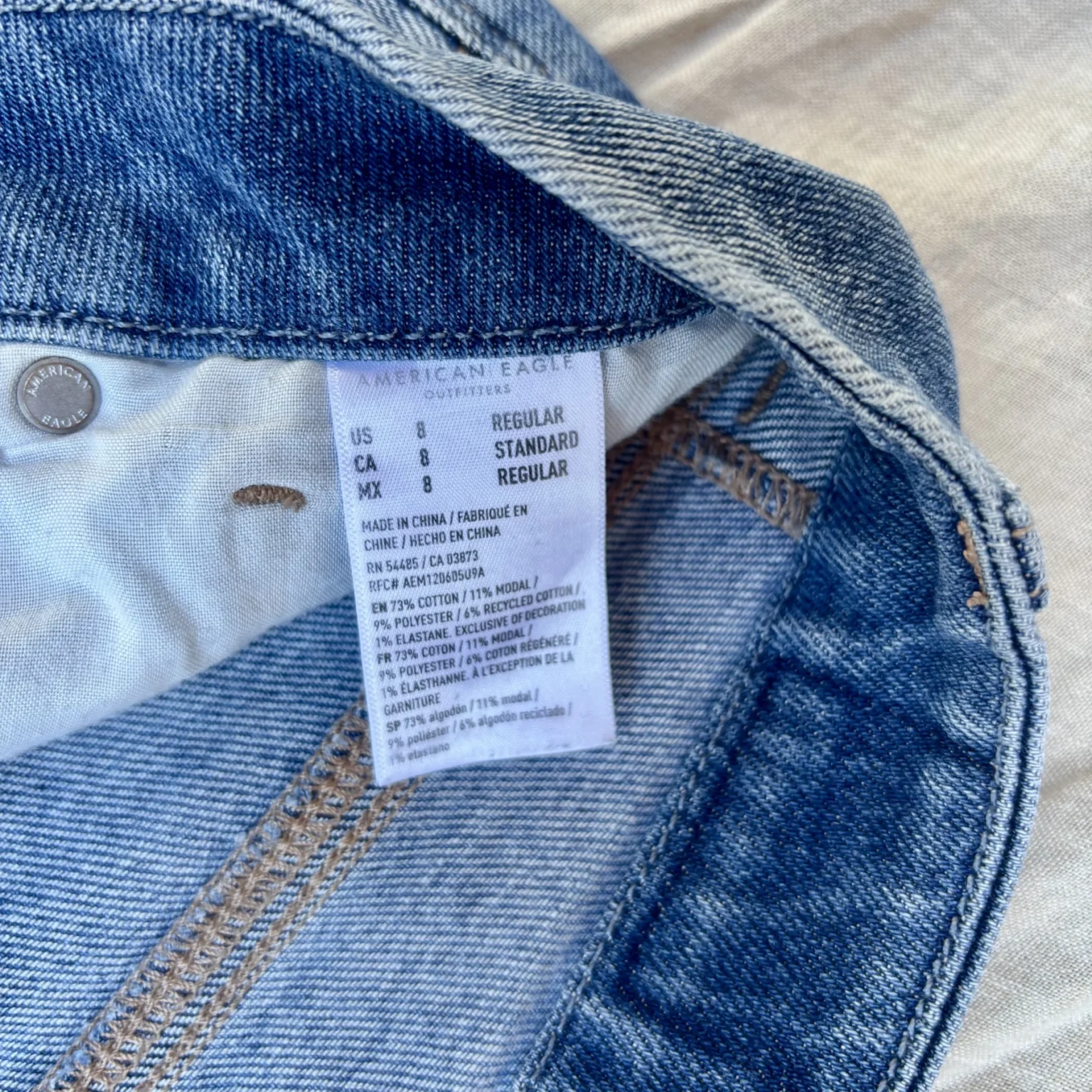 Image for Curvy High Rise Mom Jeans