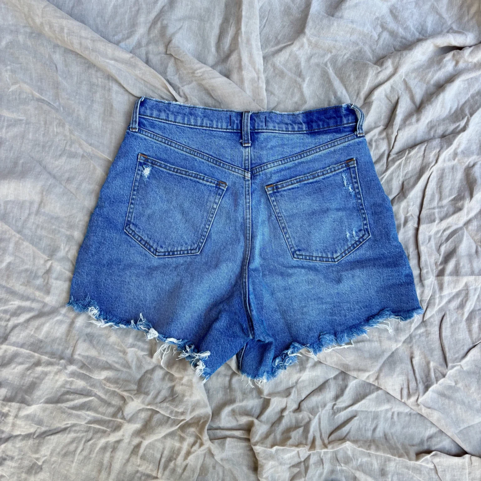 Image for Curve Love High Rise Dad Shorts (Size 8/29)