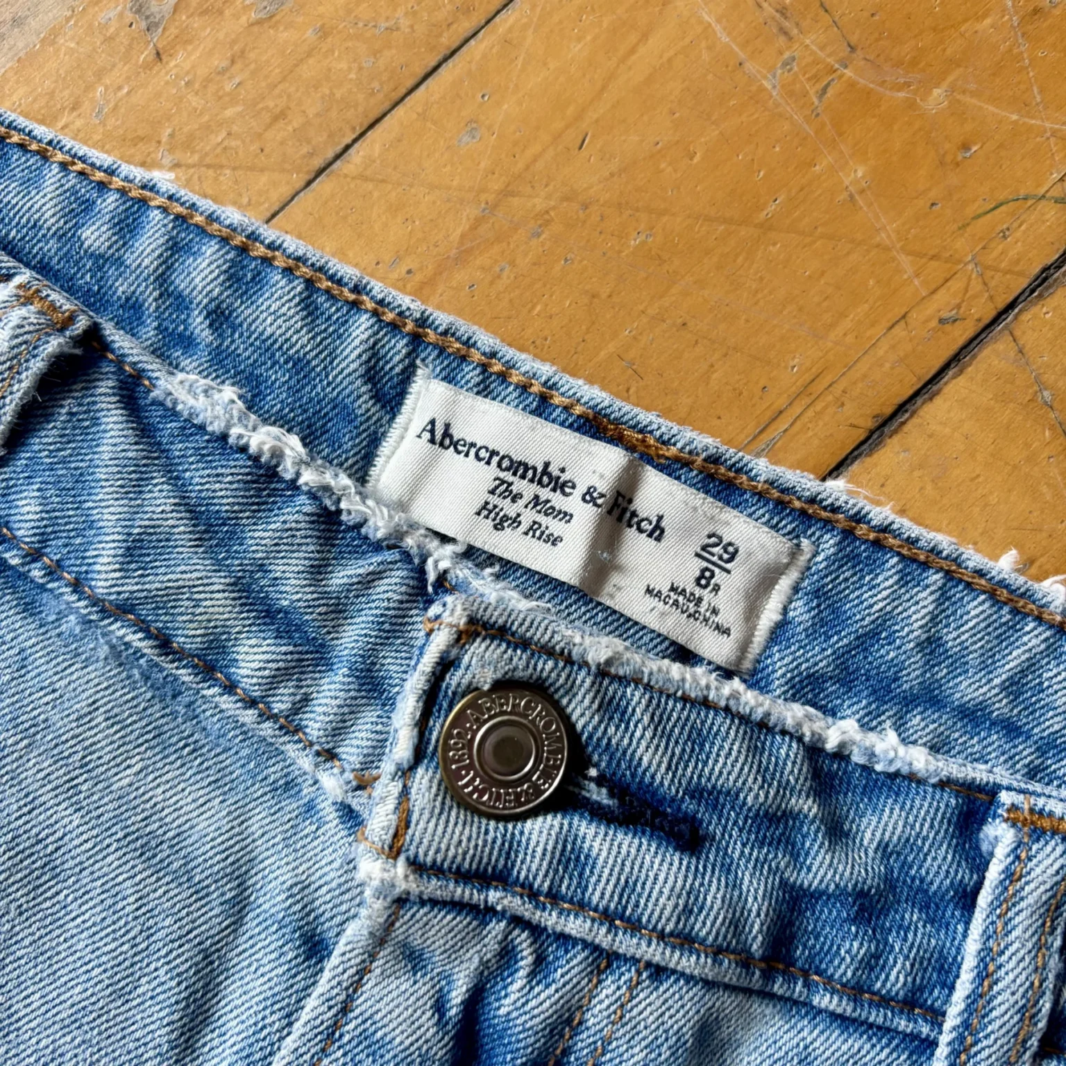 Image for Curve Love High Rise Mom Jeans (Size 8/29)
