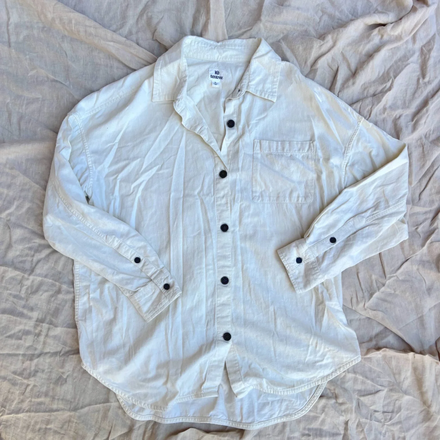 Featured image for Chemise en flanelle de coton biologique