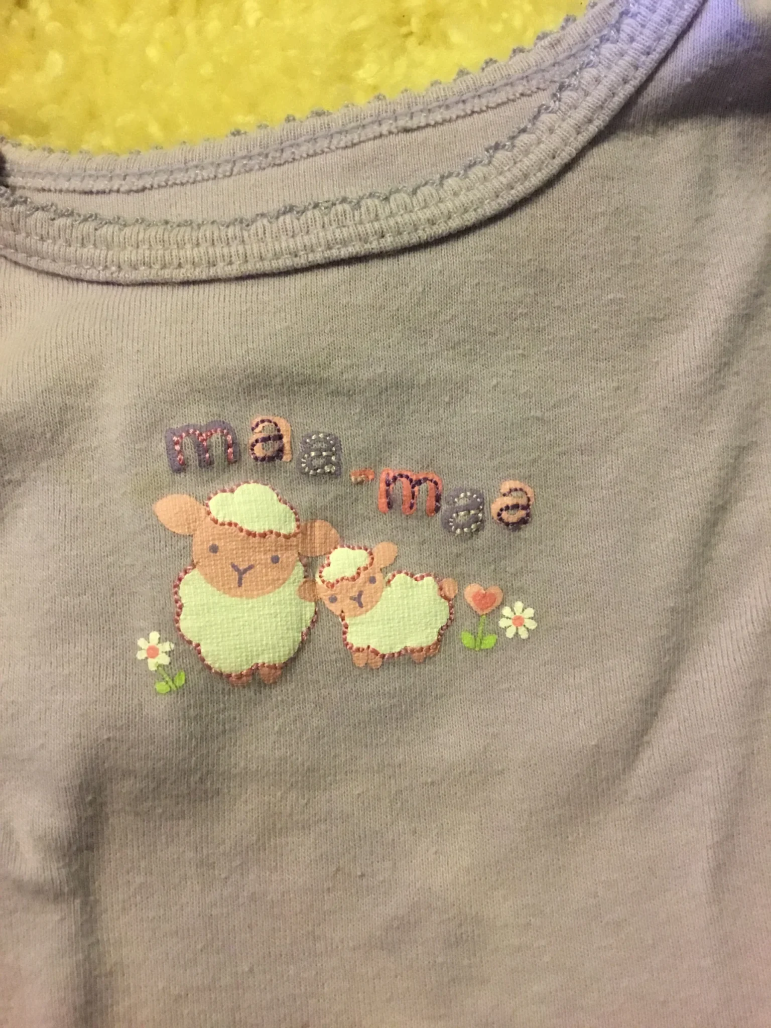 Featured image for Cache couche pyjama manches courtes 9 mois