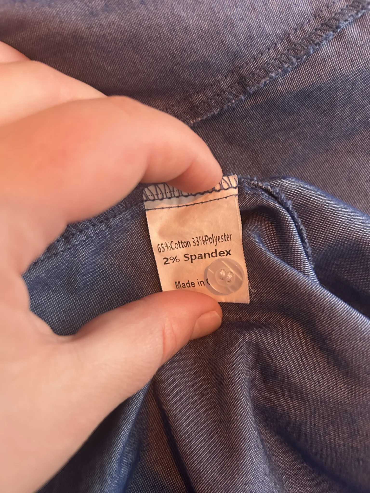 Image for Chemise bleu denim