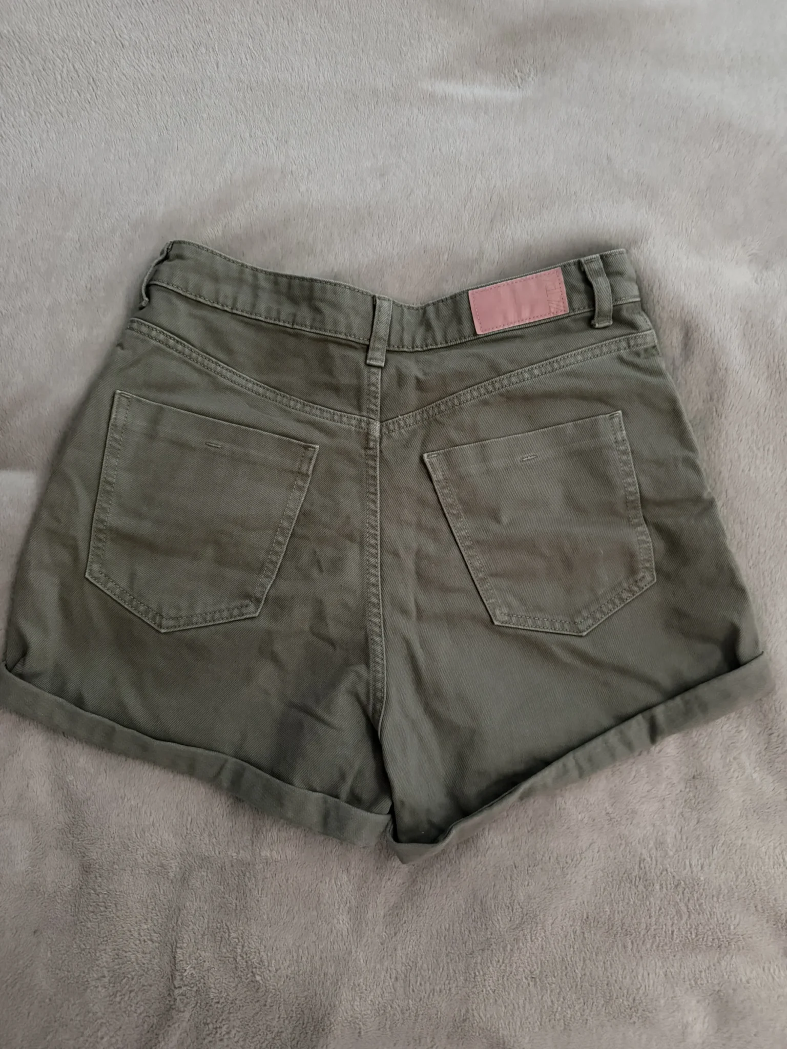Image for Short bleu délavé Zara